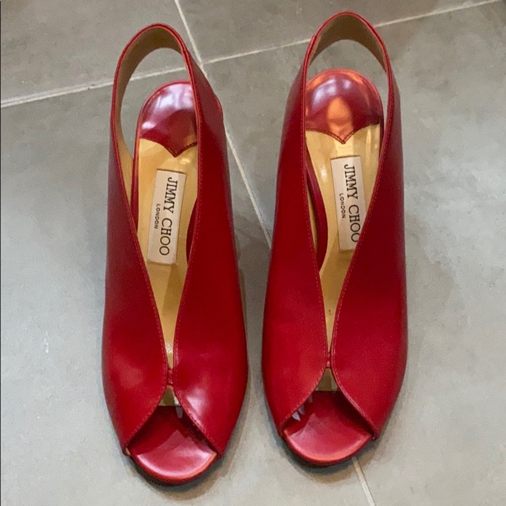 Jimmy Choo red heels size 38